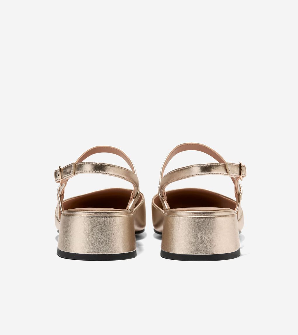 PELLA  BLOCK HEEL SLINGS